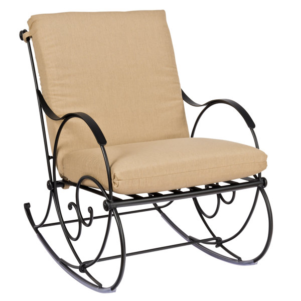 Woodard Wellington Rocking Chair with Cushions Wayfair